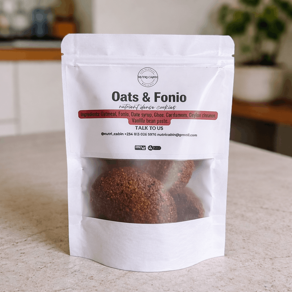 Oat & Fonio Cookies